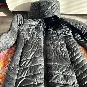 Under Armour Coldgear Down Quilted Black Puffer Coat
